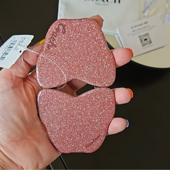 Coach Glitter Butterfly Compact Mirror - Picture 5 of 7
